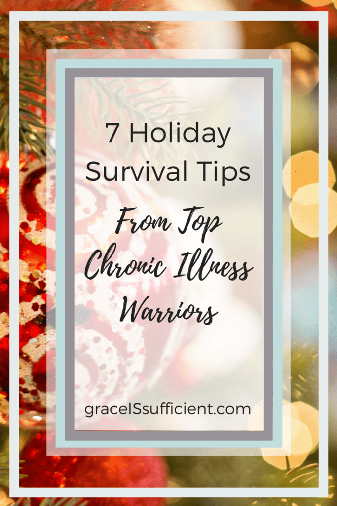 holiday tips for chronic illness