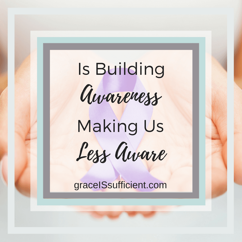 Is Building Awareness Making Us Less Aware?