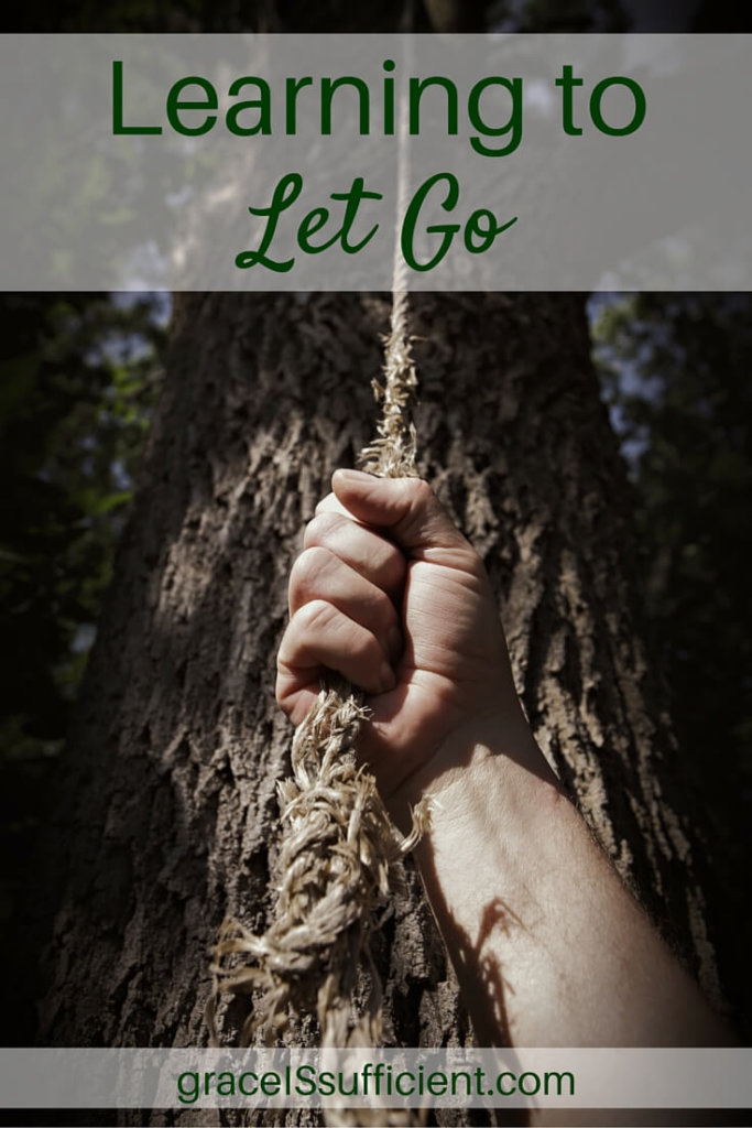 learning to let go