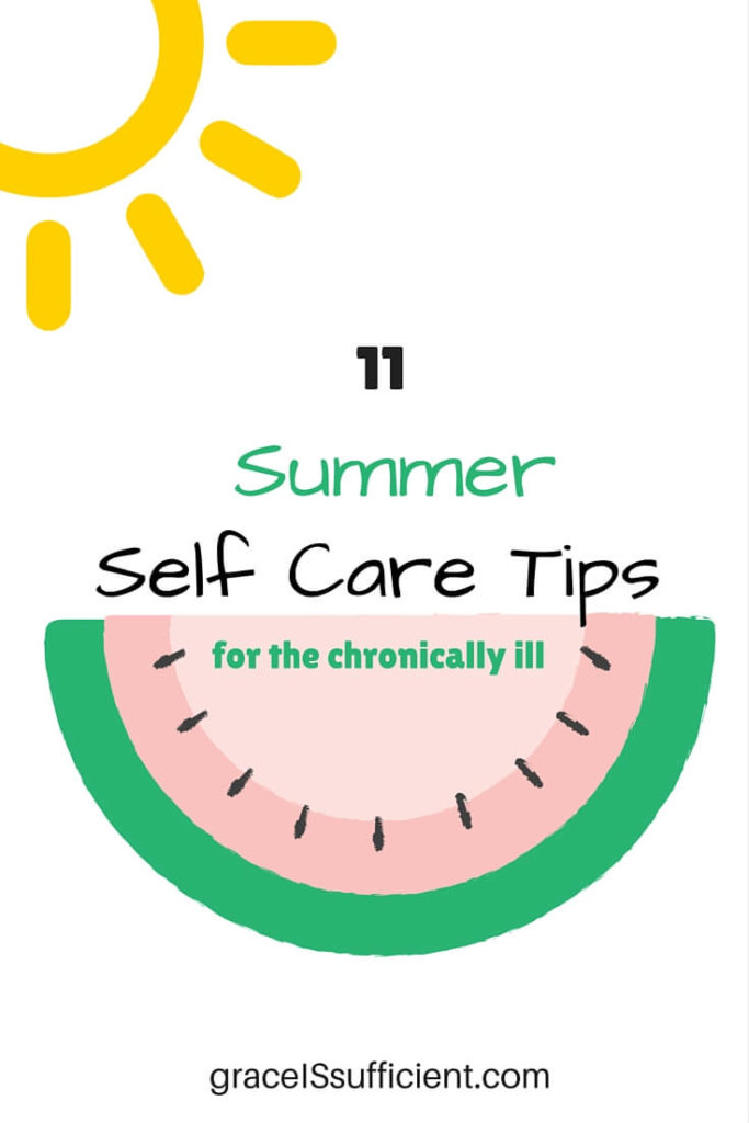 summer self-care tips for the chronically ill