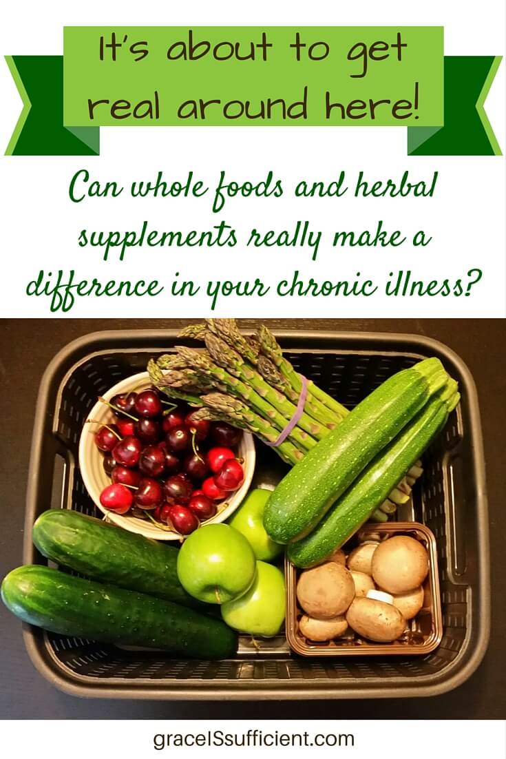 whole foods and herbal supplement program for chronic illness