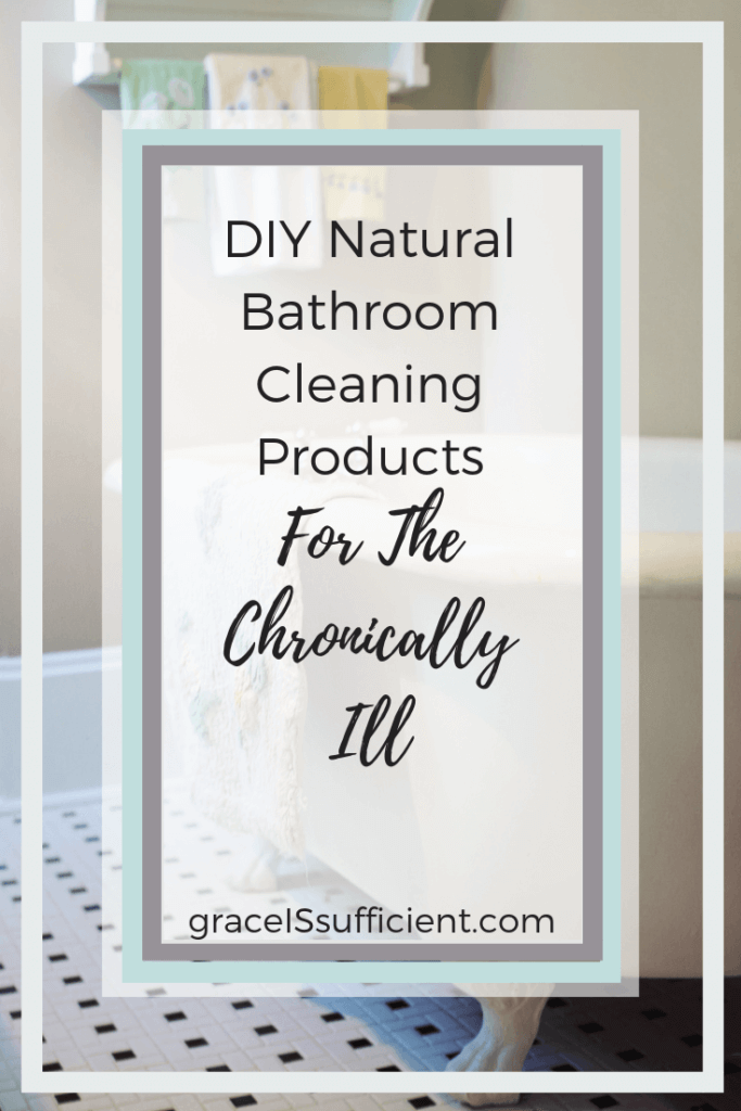 DIY natural bathroom cleaning products essential oil recipes