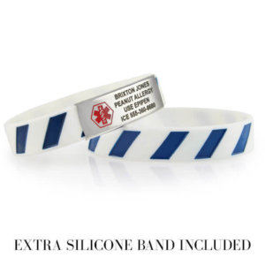 slim medical alert bracelet